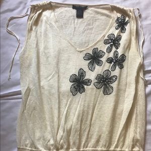 The Limited. Sleeveless dress top